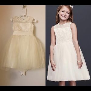 David’s Bridal Flower Girl Dress